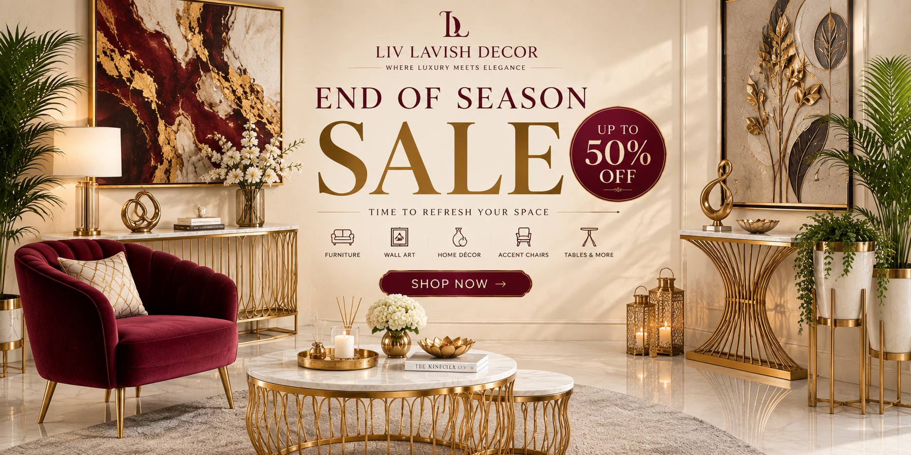 End of season sale